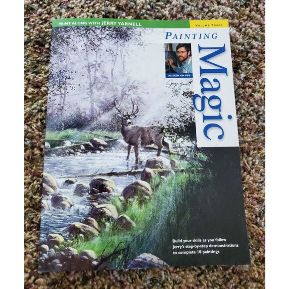 Decorative Painter 1992 Magazine & Paint Along With Jerry Yarnell Painting Book - Picture 4 of 7